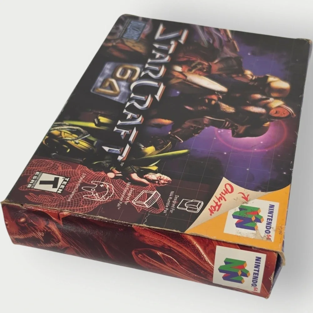 STARCRAFT 64 BOX And CART -No Manual TESTED WORKS RARE GAME